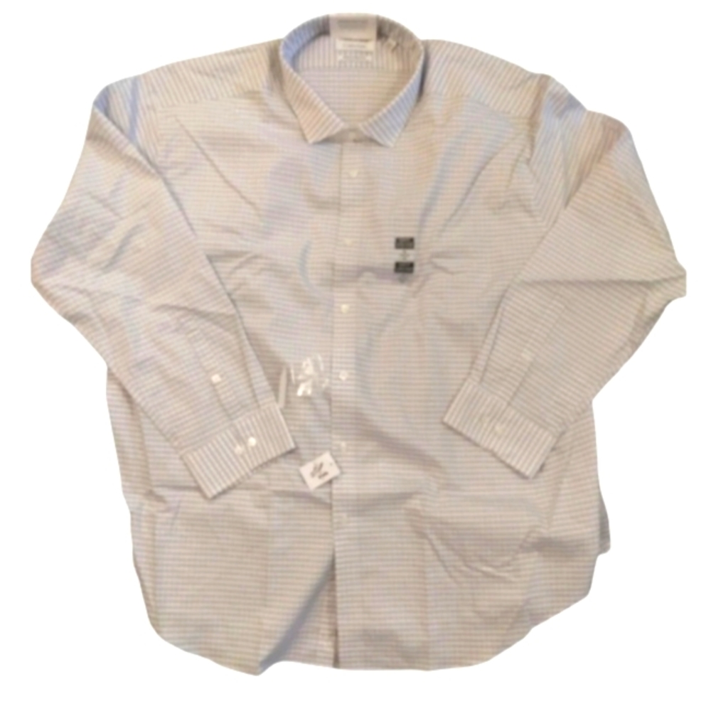 Men's Calvin Klein Striped Longsleeved Dress Shirt size 34/35. 4XL